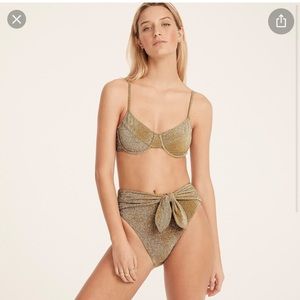 perfect condition good sparkle high waist bikini